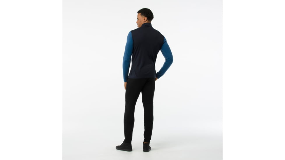 Smartwool Merino 250 Pullover-Men's, Deep Navy-Bright Cobalt, Small, SW016085A40-S
