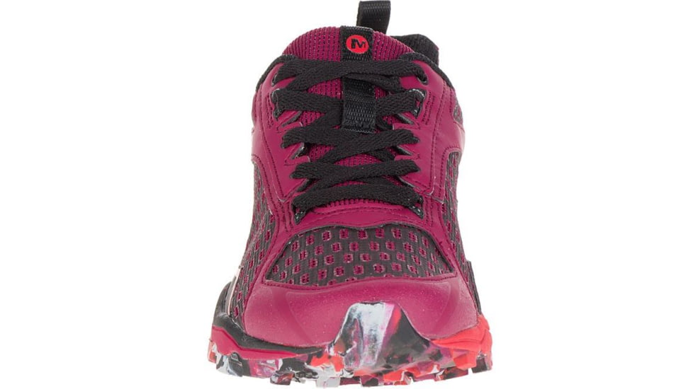 Merrell All Out Crush Trail Running Shoe - Women's-Beet Red-Medium-6