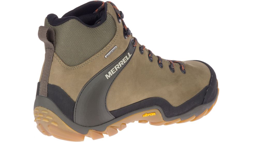Merrell Cham 8 LTR Mid WP Hiking Shoes - Mens, Olive, 10 US, J033441-10.0