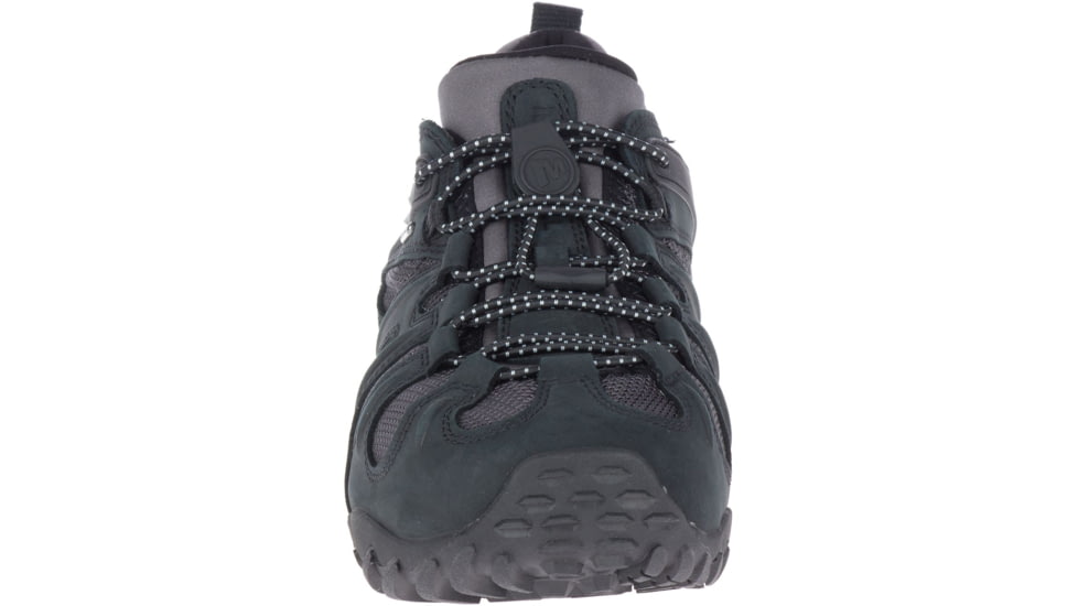 Merrell Chameleon 8 Stretch Waterproof Hiking Shoes - Mens, Black/Grey, 12, J034177-12