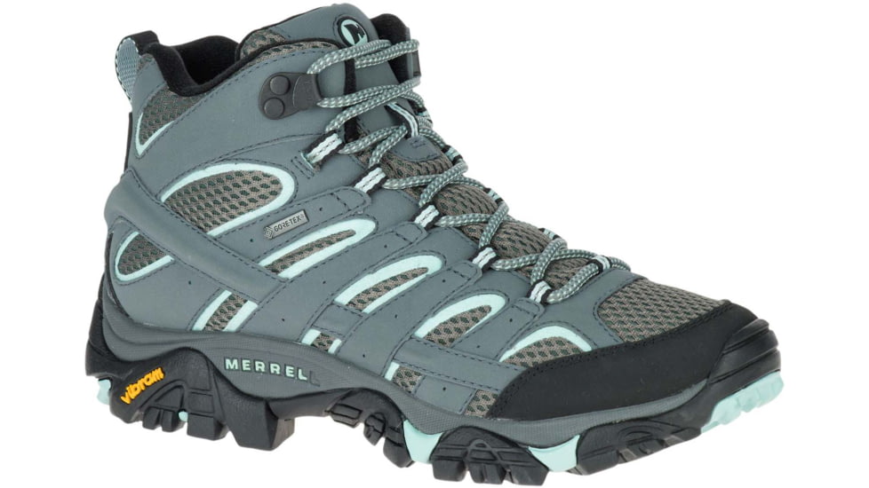 Merrell Moab 2 Mid GTX Leather Hiking Boot - Women's, 6.5 US, Medium, Sedona Sage, J06060-6.5