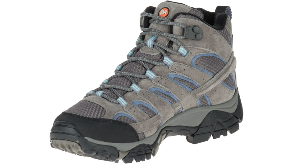 Merrell Moab 2 Mid Waterproof Boots - Womens, Granite, 5.5, Wide, J06054W-5.5