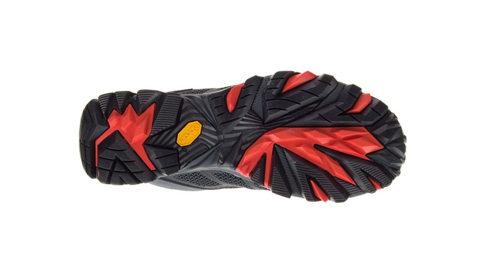 Merrell Moab FST 2 Mid Waterproof Hiking Boots - Men's, Black/Granite, 10, Medium, J77511-10