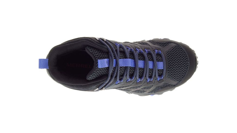 Merrell Moab FST 2 Mid Waterproof Hiking Boots - Women's, Black/Granite, 6.5, Medium, J77518-6.5