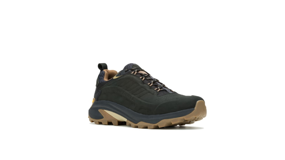 Merrell Moab Speed 2 Leather WP Hiking Shoes - Mens, Black, 10.5 US, J037783-10.5