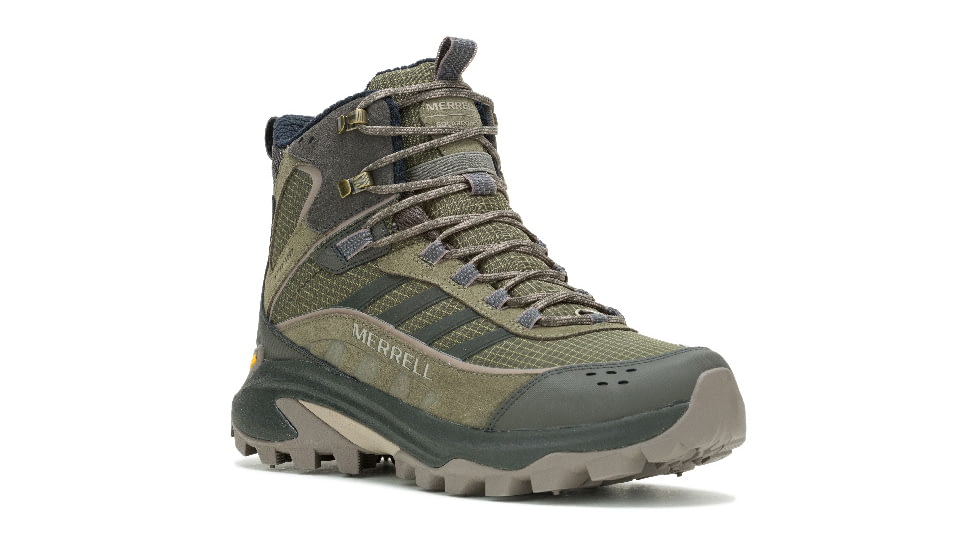 Merrell Moab Speed 2 Thermo Mid Waterproof Boots - Mens, Olive, 10 US, J038413-10
