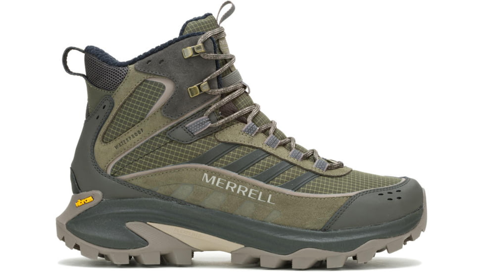 Merrell Moab Speed 2 Thermo Mid Waterproof Boots - Mens, Olive, 10 US, J038413-10