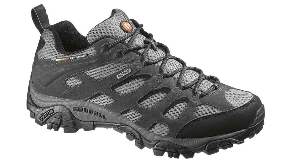 Merrell Moab Waterproof Hiking Shoe - Mens-Beluga-Wide--8 US