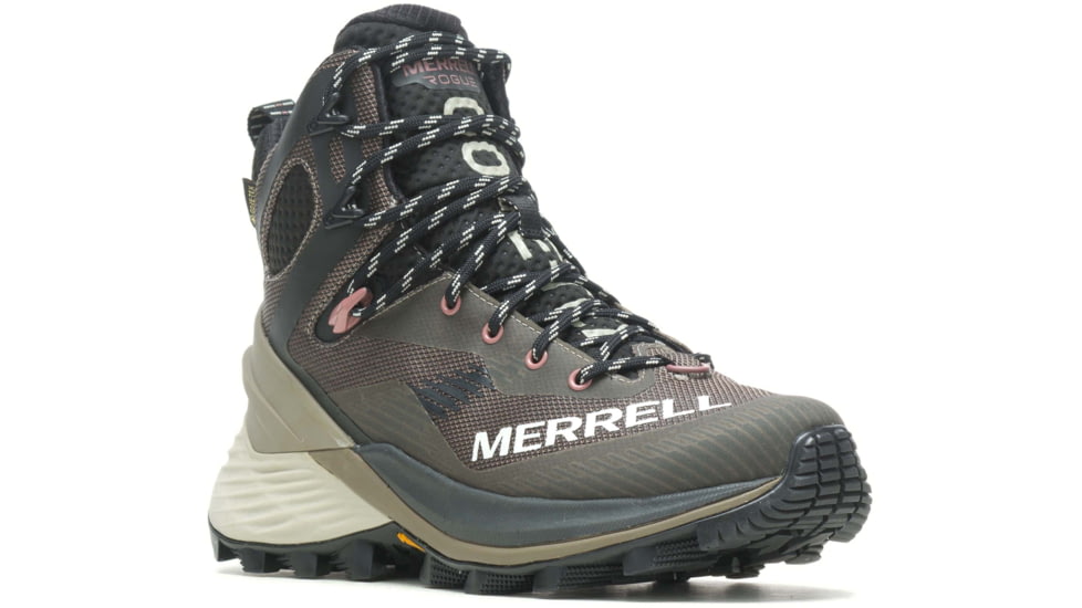 Merrell Rogue Hiker Mid Gore-Tex Shoes - Womens, Brindle, 8, J037344-M-8