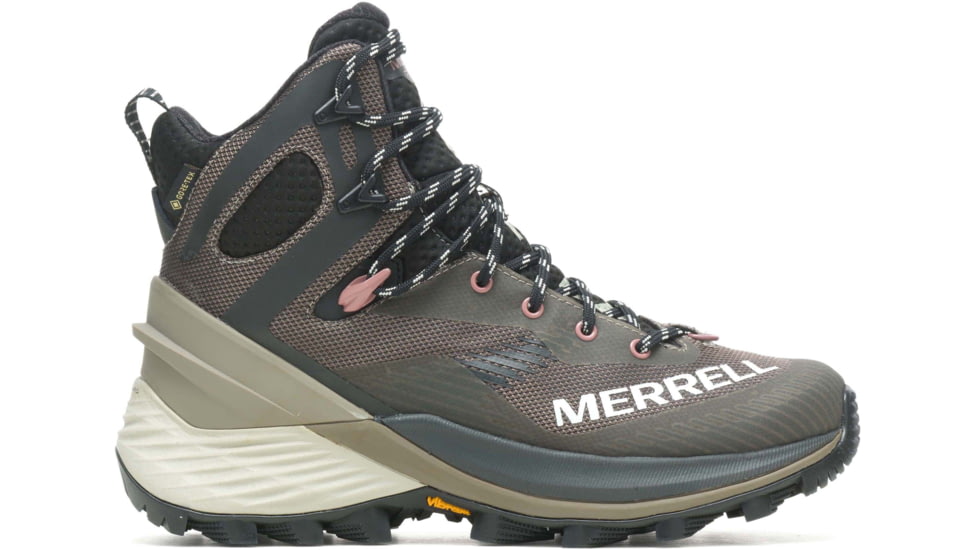 Merrell Rogue Hiker Mid Gore-Tex Shoes - Womens, Brindle, 8, J037344-M-8