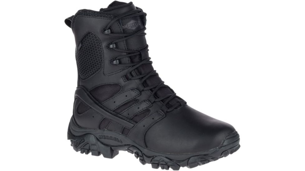 Merrell Tactical Moab 2 8in Response Waterproof Boot - Womens, Black, 5 J45366-5