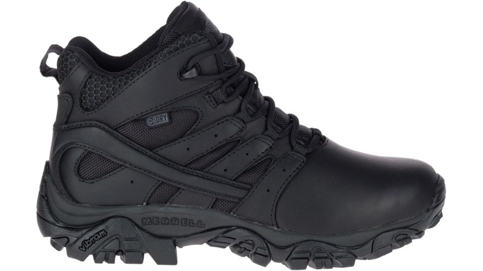 Merrell Tactical Moab 2 Mid Response Waterproof Boot - Womens, Black, 5, J45368-5