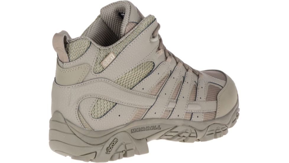 Merrell Tactical Moab 2 Mid Tactical Waterproof Boot - Mens, Brindle, 9.5 J15855-9.5