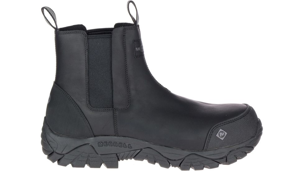 Merrell Tactical Moab Rover Pull On Ct Boot - Mens, Black, 7, Wide, J17833W-7