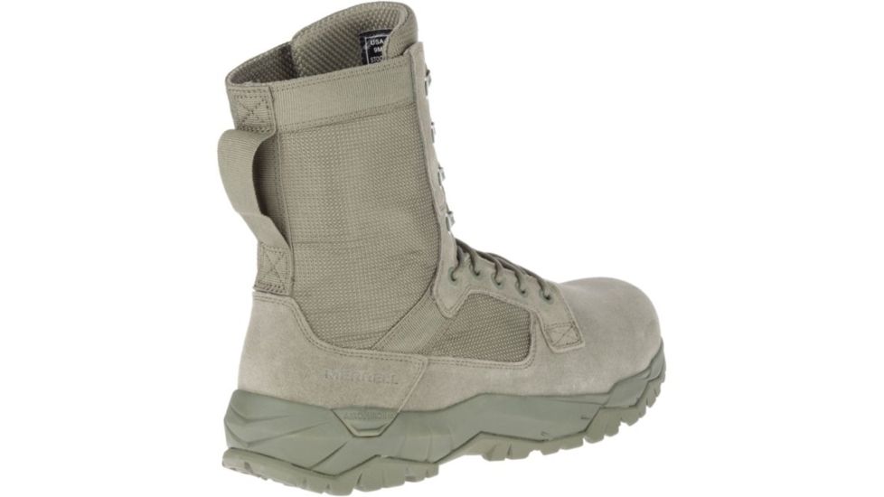 Merrell Tactical Mqc Tactical Tactical Boot, Sage Green, 7.5 J17811-7.5