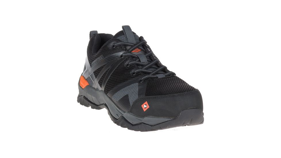 Merrell Work Fullbench 2 Sd Steel Toe Shoe - Mens, Black, 7, Wide J17745W-7