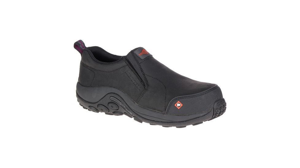 Merrell Work Jungle Moc Ct Shoe - Womens, Black, 5 J15792-5