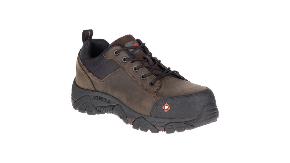 Merrell Work Moab Rover Lace Ct Shoe - Mens, Espresso, 10 J45329-10
