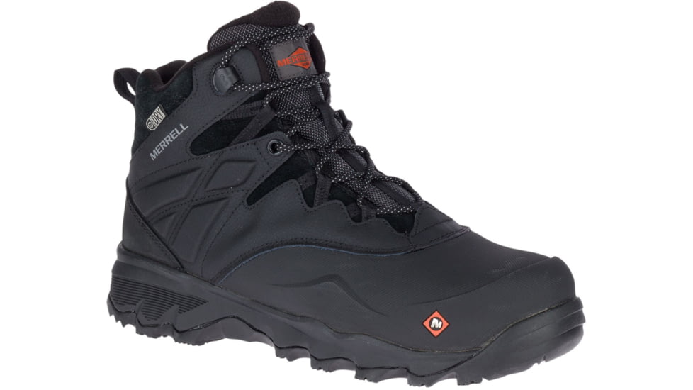 Merrell Work Thermo Advnt 6in Ice+ Waterproof Ct Shoe - Mens, Black, 7, J45369-7