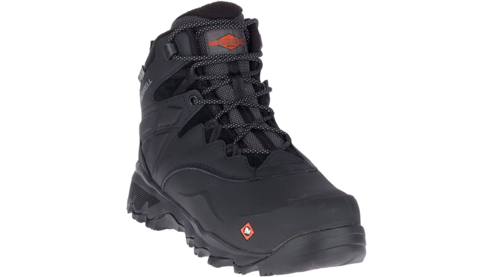 Merrell Work Thermo Advnt 6in Ice+ Waterproof Ct Shoe - Mens, Black, 7, J45369-7