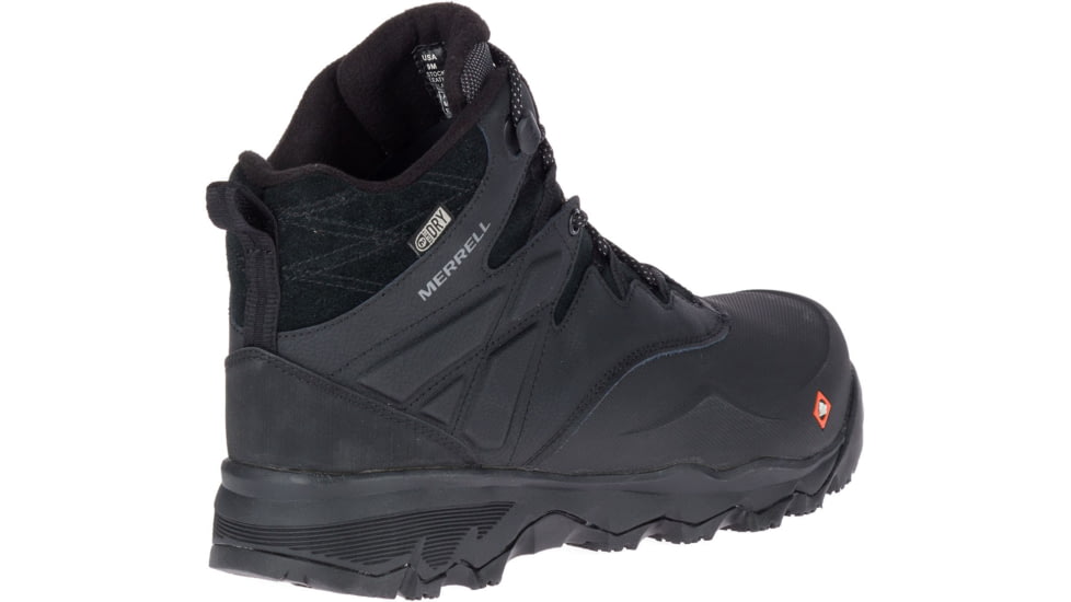 Merrell Work Thermo Advnt 6in Ice+ Waterproof Ct Shoe - Mens, Black, 7, J45369-7