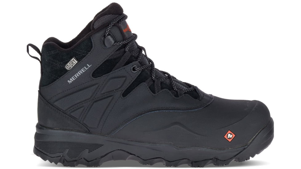 Merrell Work Thermo Advnt 6in Ice+ Waterproof Ct Shoe - Mens, Black, 7, J45369-7