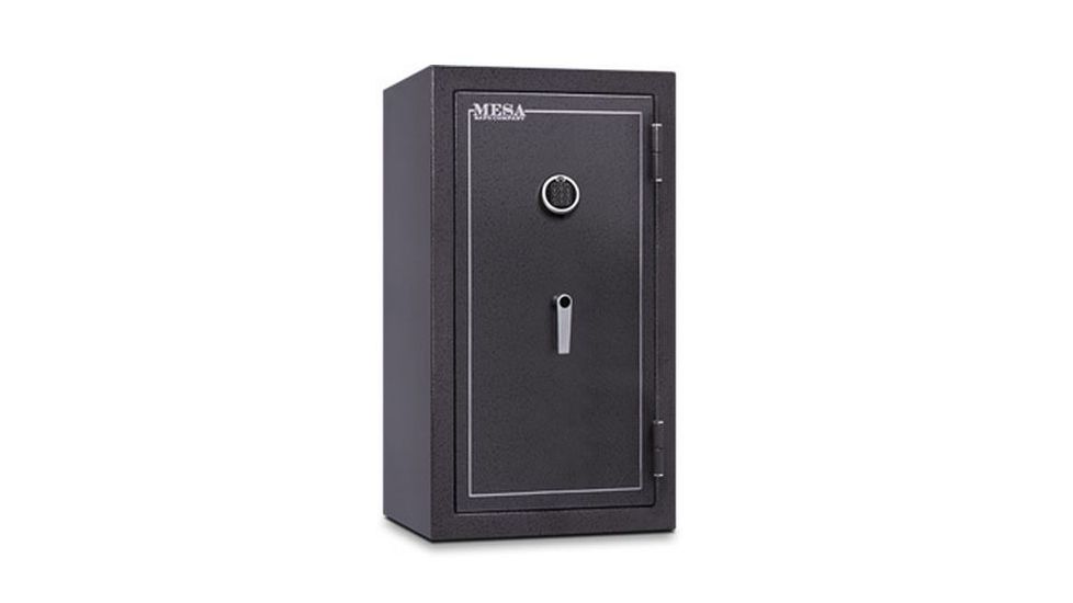 Mesa Safes Burglary and Fire Safe,6.4 cu ft,36.5x19x16in,Combination Lock,Hammered Grey MBF3820C