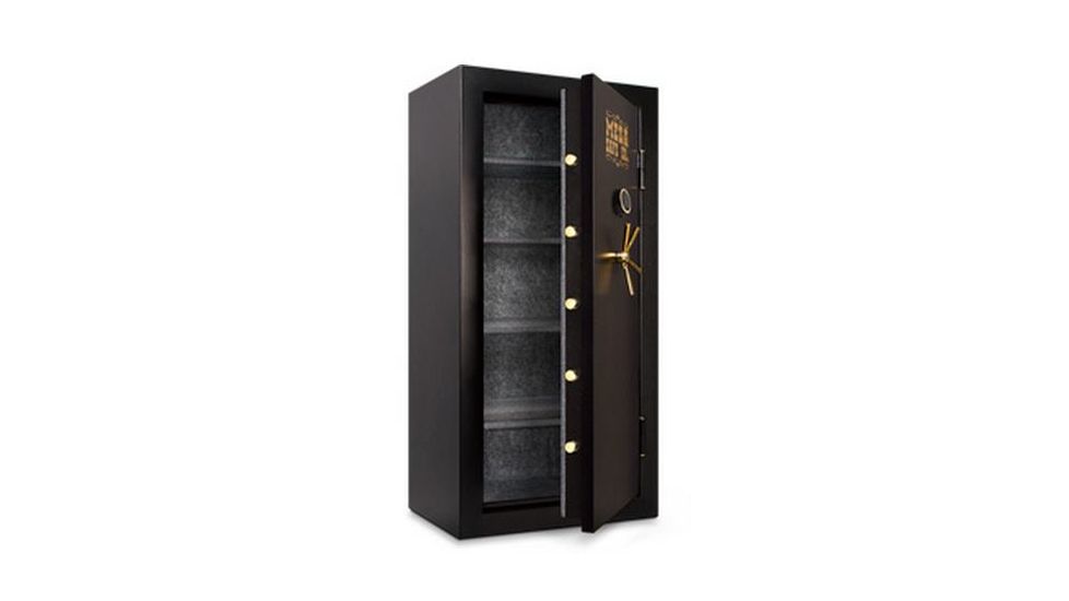 Mesa Safes Burglary and Fire Safe,21.1 cu ft,67x32.25x16.875in,Combination Lock,Textured Black MBF7236C-P