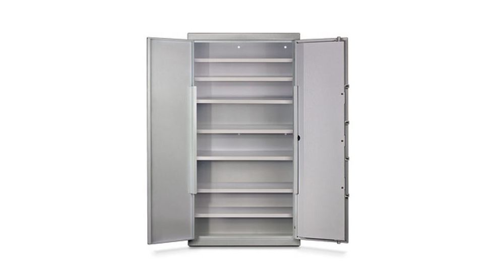 Mesa Safes Double Door Pharmacy Safe,18 cu ft,59x31.75x12.5in,SecuRam ESCL-0601 Advanced Electronic Lock MRX1000E