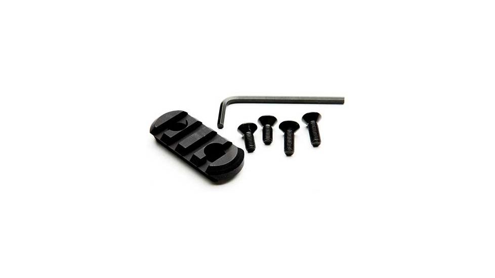 Adapter Mount Standard Profile Picatinny Rail, Black, 2 inches