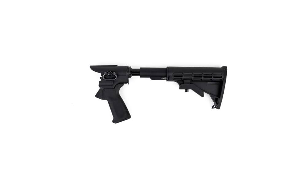 Mesa Tactical High-tube Tele Hydro Recoil Stock Kit, Remington Model 870, 12 Gauge, no rail, Black, 90350
