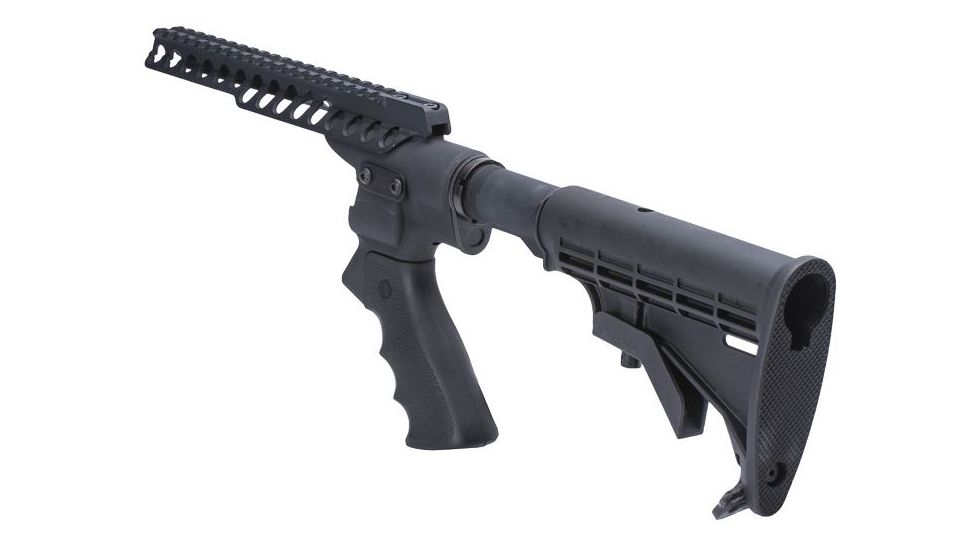 Mesa Tactical High-tube Telescoping Stock Kit for Rem 870, 12-GA, Black, 9.5 in, 90500
