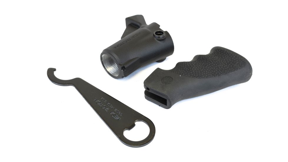 Mesa Tactical LEO Telescoping Hydraulic Recoil Stock Kit, Black, for 12/20-GA Remington 870 92230