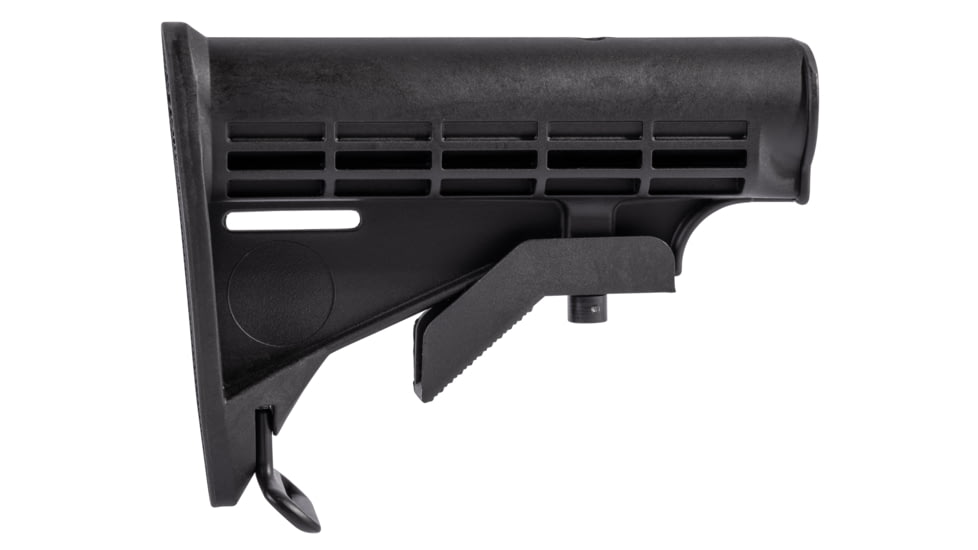 Mesa Tactical M4 Carbine Tele Stock, Mil-spec, No Tube, Black, 90660