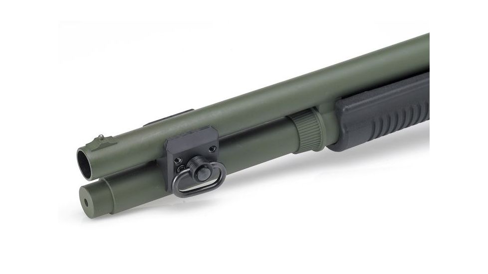 Mesa Tactical Magazine Clamp w/ Sling Swivel for Remington, 12-GA, Black, 90650