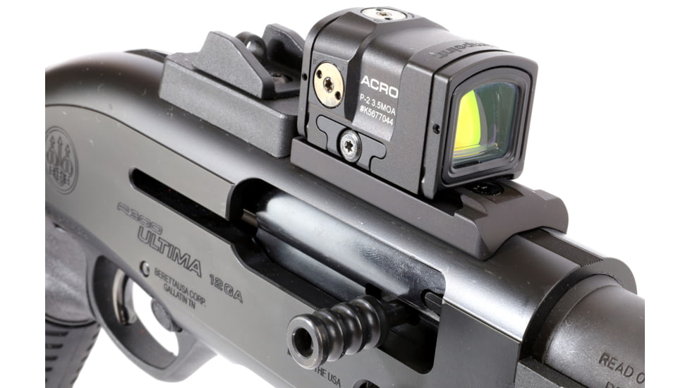 Mesa Tactical Reflex Red Dot Sight Mount, Beretta 1301 Tactical and Beretta A300, Aim Point Acro, Black, 94360