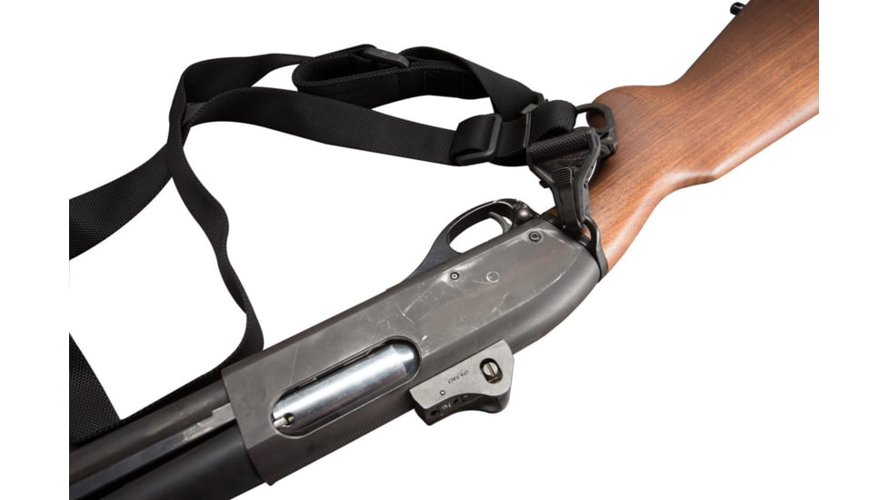 Mesa Tactical Sling Ring Shotgun Sling Mount for Remington 870, 12 Gauge, Ambidextrous, Black, 92320