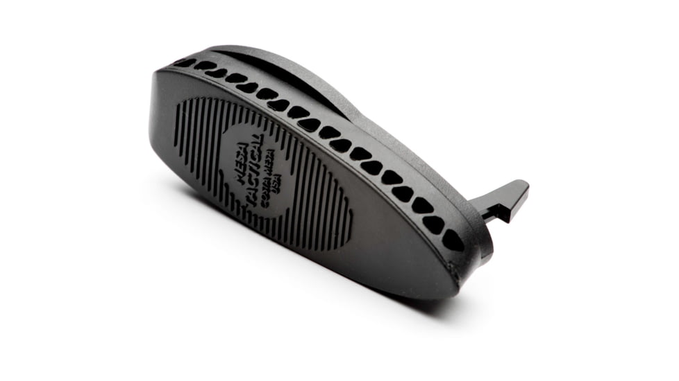 Mesa Tactical Urbino Stock Standard Buttpad w/Riser, Black, 92510