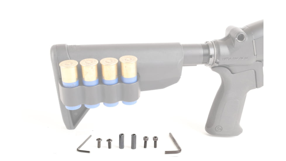 Mesa Tactical BCM Gunfighter Mod 0 Stock Supplemental Hardware for SureShell Carrier, Black, 90230