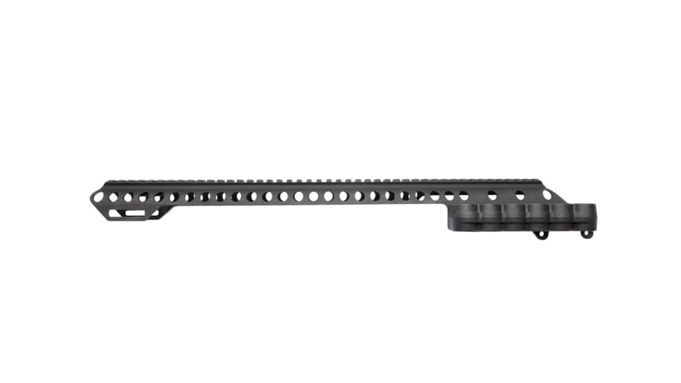 Mesa Tactical Remington Model 870 TAC-14 SureShell Aluminum Carrier and Fallon Rail, 6-Shell, 12 Gauge, 18 in, Black, 90720