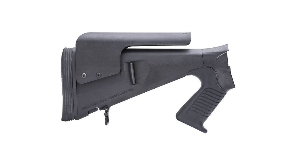 Mesa Tactical Urbino Pistol Grip Stock and Mohawk Forend for Remington Versa Max, Riser, Limbsaver, 12-GA, Black, 12.5in, 93140