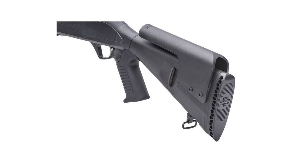 Mesa Tactical Urbino Pistol Grip Stock and Mohawk Forend for Remington Versa Max, Riser, Standard Butt, 12-GA, Black, 12.5in, 93120