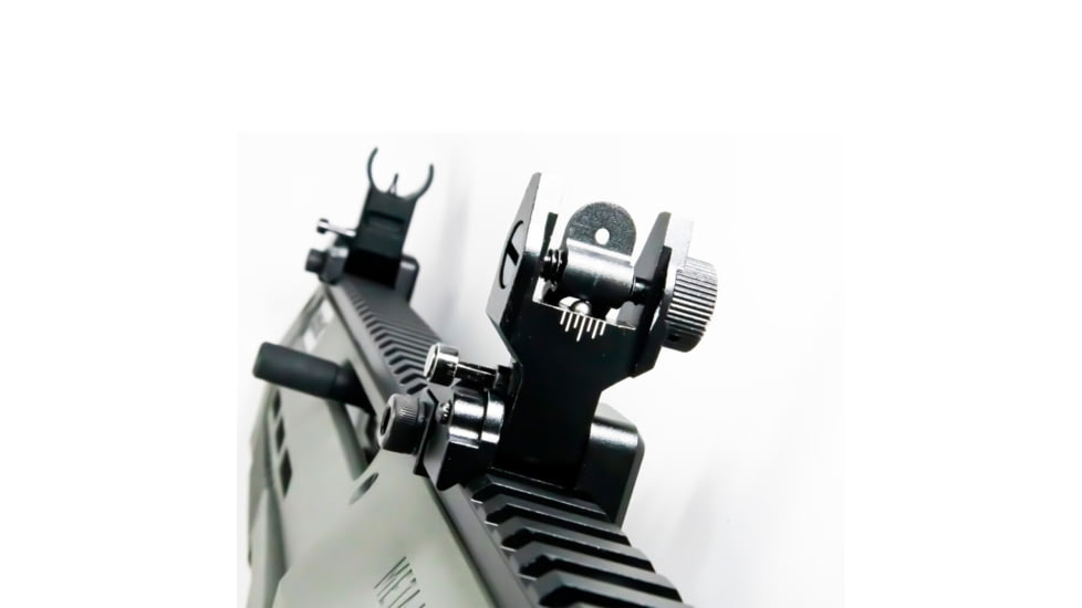 Meta Tactical Front/ Rear Backup Sights, Black, MTA-BUS