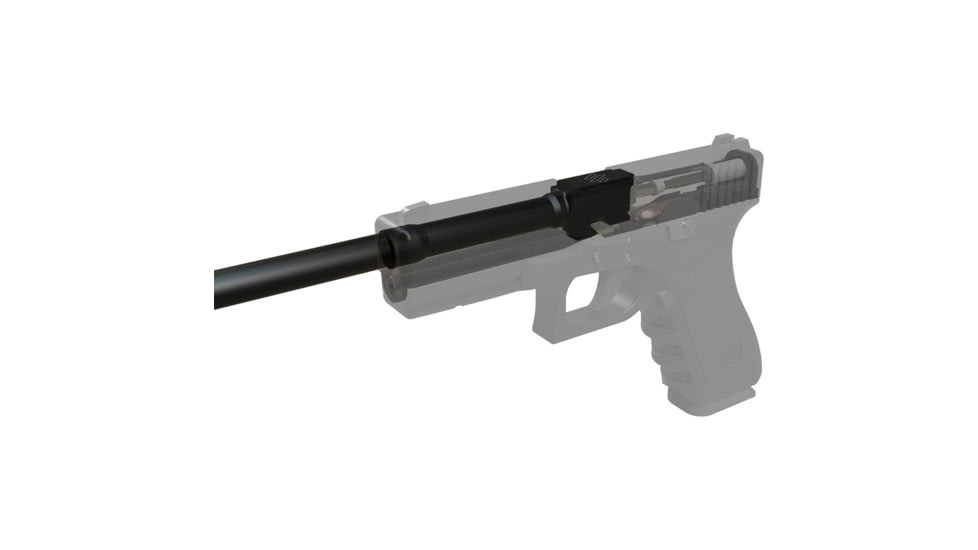 Meta Tactical Gen 3-4 Glock 22/ P80 940 Barrel, .40 S&amp;W, 16in, 1-10 Twist, Black, MTB-22G4