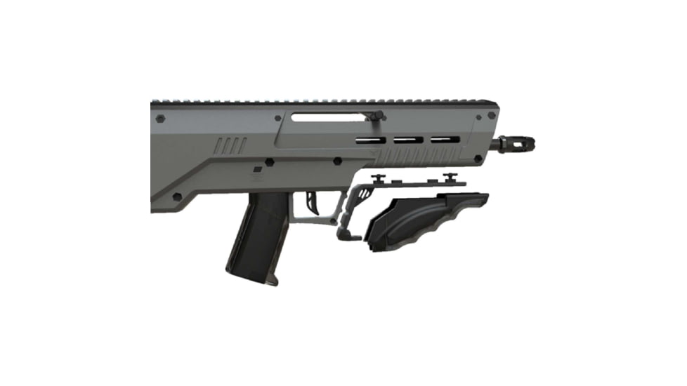 Meta Tactical M-Lok Mounted Moldable Angled Foregrip, Black, MTA-AFG-ERGO-ML