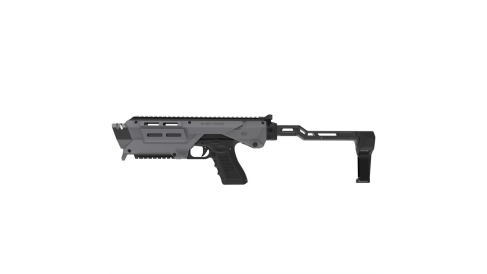Meta Tactical MX1 Conversion Kit for All Glock Pistols, Polymer Stabilizer w/Metal Core, Grey, 0, MX1-PS-GY