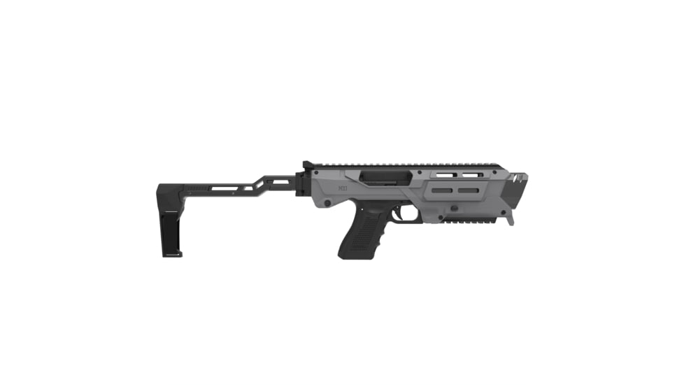 Meta Tactical MX1 Conversion Kit for All Glock Pistols, Polymer Stabilizer w/Metal Core, Grey, 0, MX1-PS-GY