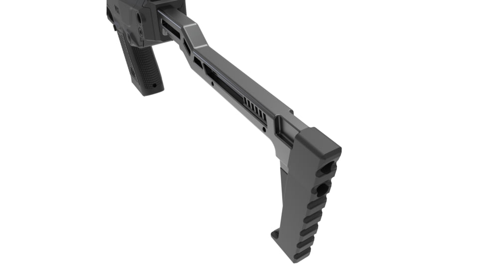 Meta Tactical MX1 Conversion Kit for All Glock Pistols, Polymer Stock w/Metal Core, Black, 0, MX1-PSTK-BK
