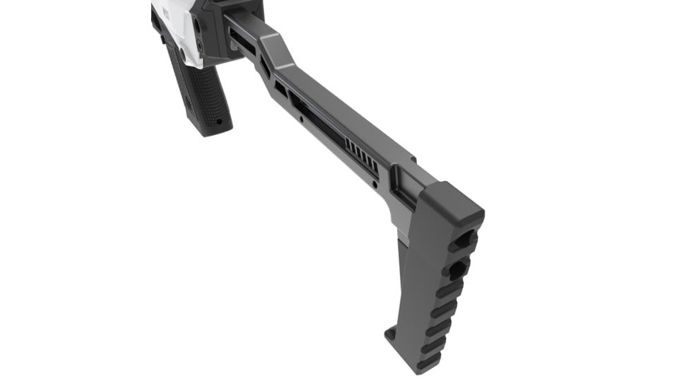 Meta Tactical MX1 Conversion Kit for All Glock Pistols, Polymer Stock w/Metal Core, White, 0, MX1-PSTK-WT