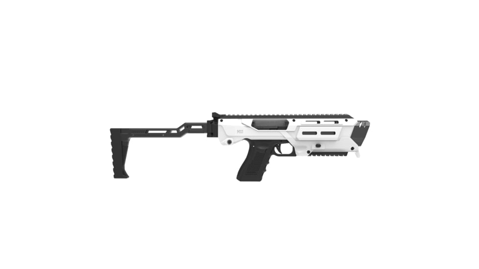 Meta Tactical MX1 Conversion Kit for All Glock Pistols, Polymer Stock w/Metal Core, White, 0, MX1-PSTK-WT